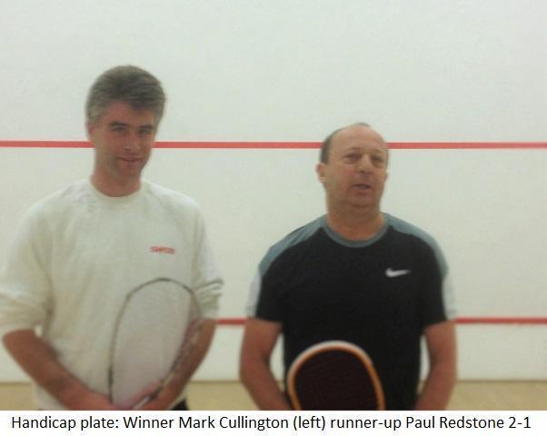 squash 2016 handicap plate