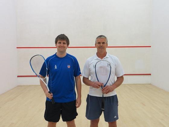 Handicap: Mark Wright 2 (left) – Mike Harris 0 Handicap: Mark Wright (left) 2 – Mike Harris 0
